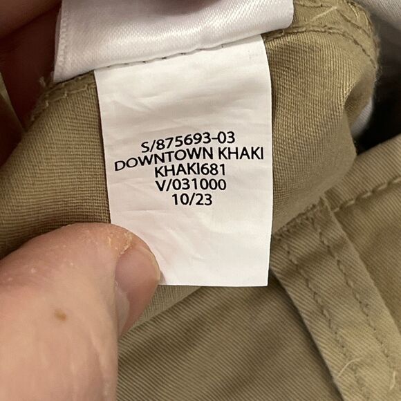 GAP Shorts Womens 12 Beige Downtown Khaki Short Stretch Mid Rise 5" Preppy Dock - Picture 5 of 11